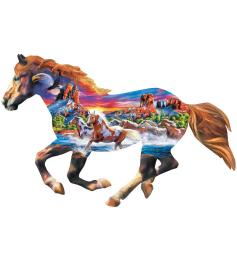 MasterPieces Puzzle Cheval de course 1000 pièces