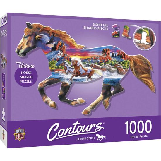 MasterPieces Puzzle Cheval de course 1000 pièces