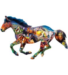 Puzzle 1000 pièces MasterPieces Wild Horse