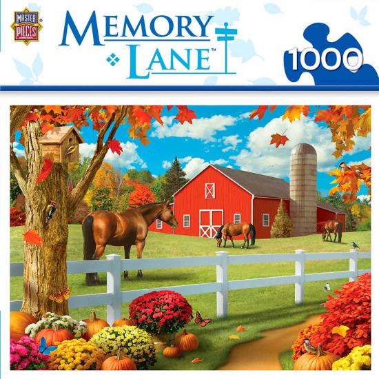 Puzzle MasterPieces Chevaux dans les pâturages 1000 pièces