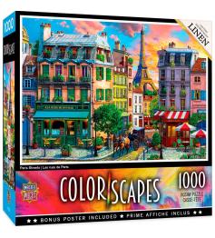 Puzzle MasterPieces Rues de Paris 1000 pièces