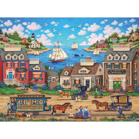 Puzzle MasterPieces Calèche au bord de la mer 550 pièces Puzzle MasterPieces Calèche au bord de la mer 550 pièces