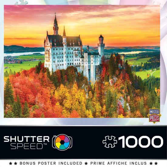 MasterPieces Puzzle Château de Neuschwanstein en Automne 1000 Pz