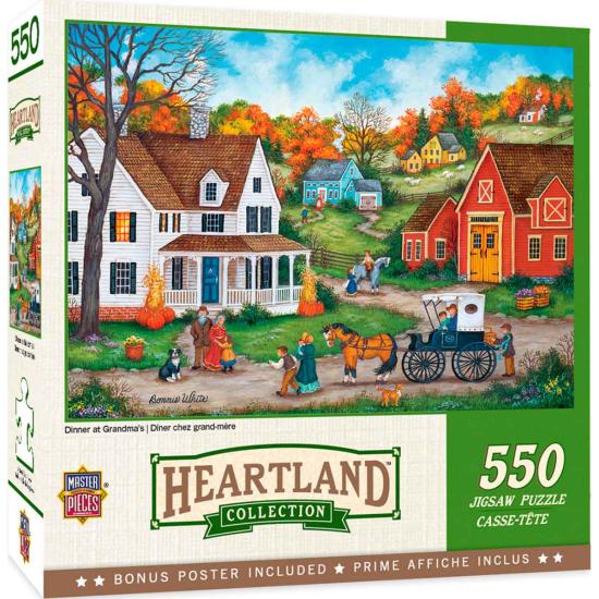 Puzzle MasterPieces Dîner avec grand-mère 550 pièces