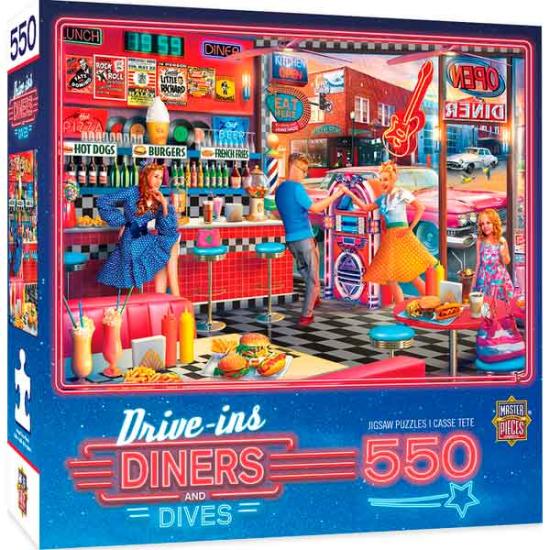Puzzle MasterPieces Dîners dans les bons moments 550 pièces
