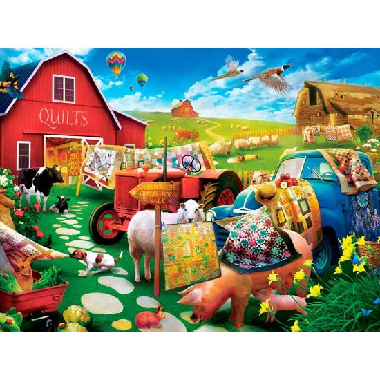 Puzzle MasterPieces Country Quilts XXL 300 pièces