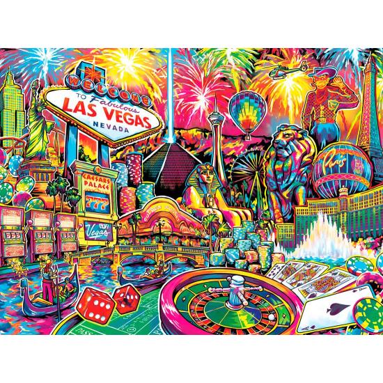 MasterPieces Las Vegas Collage Puzzle 550 pièces