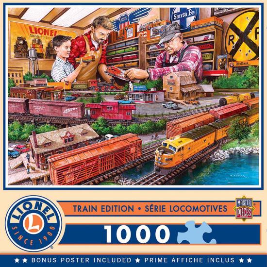 Puzzle MasterPieces Acheter des trains de Lionel 1000 pièces