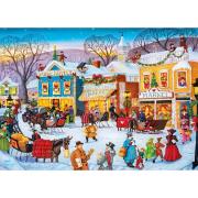 Puzzle MasterPieces Vacances - Achats De Noël1000 pièces