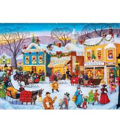 Puzzle MasterPieces Vacances - Achats De Noël1000 pièces