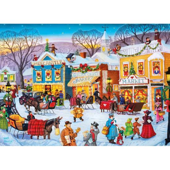 Puzzle MasterPieces Vacances - Achats De Noël1000 pièces