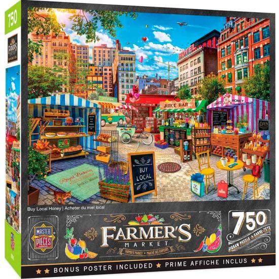 Puzzle MasterPieces Dessert Market 750 pièces