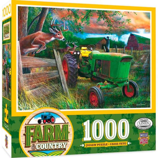 MasterPieces Deer Crossing Puzzle 1000 pièces