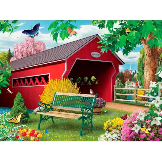Puzzle MasterPieces Calm Days of Spring 750 pièces