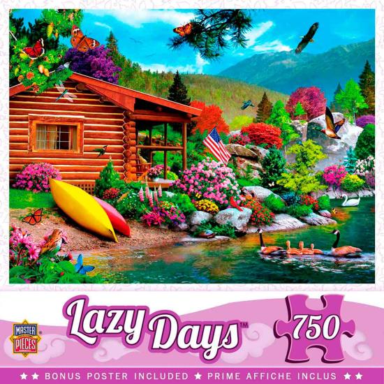 MasterPieces Puzzle Quiet Days, Free to Fly 750 Pz