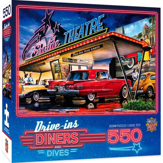 Puzzle MasterPieces Le Self-Restaurant Starlite 550 pièces