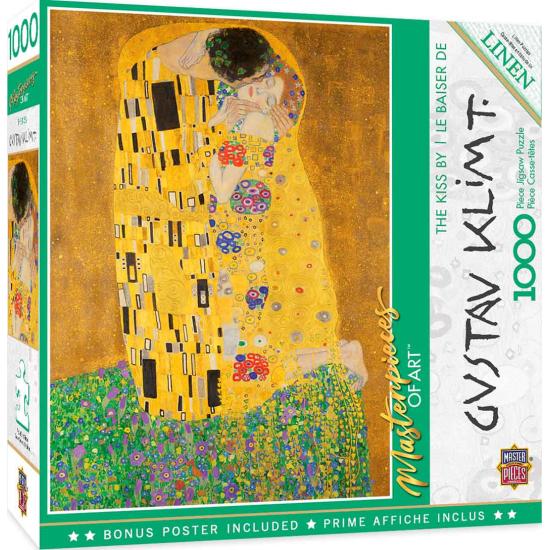 Puzzle MasterPieces Le Baiser 1000 pièces