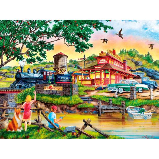 Puzzle MasterPieces L'Apple Express 550 pièces