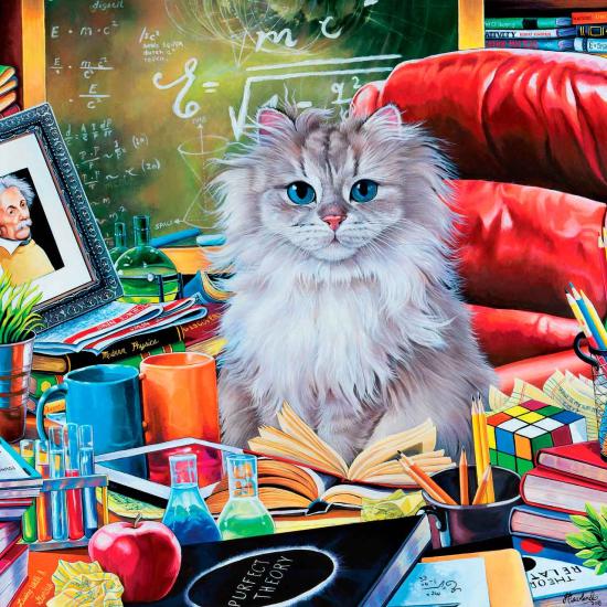 MasterPieces Puzzle Le chat d'Einstein 1000 pièces