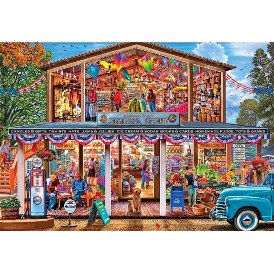 Puzzle MasterPieces Le Marché de ma Ville XXL de 1000 Pièces