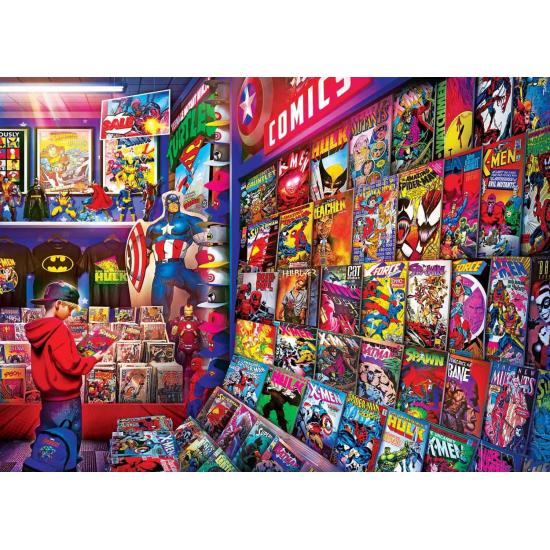 Puzzle MasterPieces Bonheur Rétro Des Comics 1000 Pieces