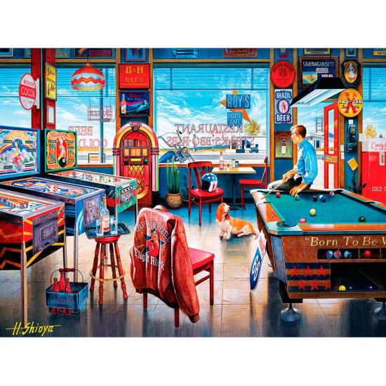 Puzzle MasterPieces Le Billard Pub 550 pièces