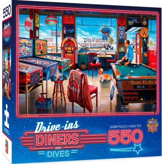 Puzzle MasterPieces Le Billard Pub 550 pièces