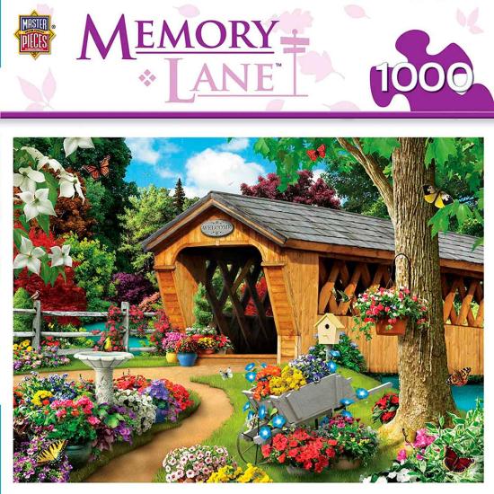 MasterPieces Puzzle Le pont du jardin 1000 pièces