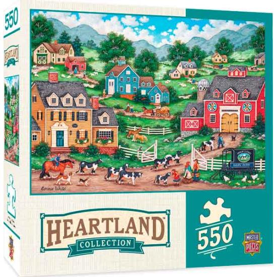 Puzzle MasterPieces Le veau curieux 550 pièces