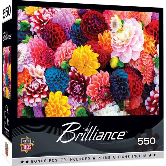 Puzzle MasterPieces Belles Fleurs 550 pièces
