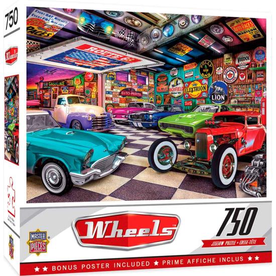 MasterPieces Puzzle de garage de collection 750 pièces