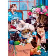 Puzzle MasterPieces Chatons coquins 1000 pièces