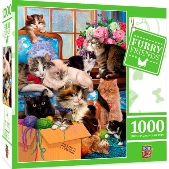 Puzzle MasterPieces Chatons coquins 1000 pièces
