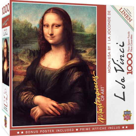 Puzzle MasterPieces Gioconda La Joconde 1000 pièces
