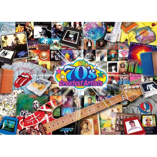 Puzzle MasterPieces Les Plus Grands Succès Des Années 70 1000 pi