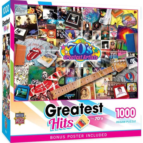 Puzzle MasterPieces Les Plus Grands Succès Des Années 70 1000 pi