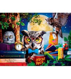 MasterPieces Puzzle Study Group of Night Owls XXL par