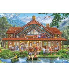 Puzzle MasterPieces Inside Out, Chalet De Camping 1000 pices