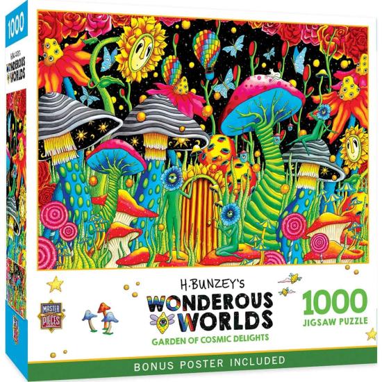 Puzzle MasterPieces Jardin Des Délices Cosmiques 1000 pieces