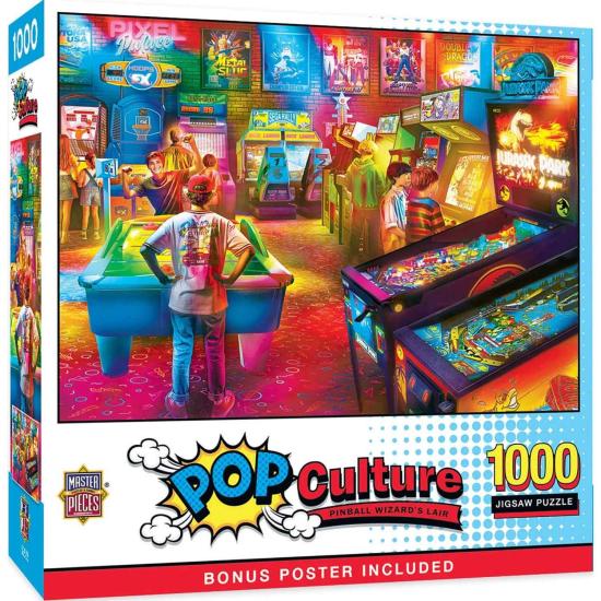 Puzzle MasterPieces Le Repaire Du Magicien Du Flipper 1000 Piece