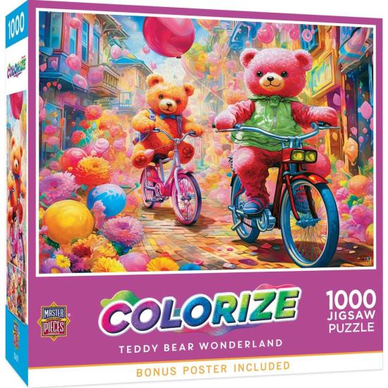 Puzzle MasterPieces Wonderlands Des Ours En Peluche 1000 pices