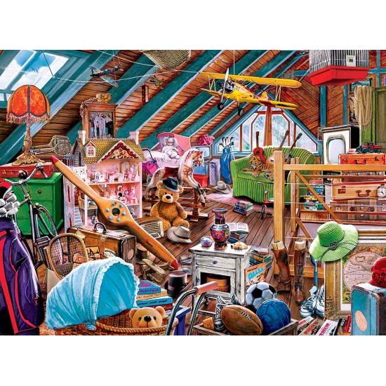 Puzzle MasterPieces Les Secrets du Grenier 550 pièces