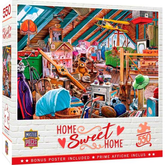 Puzzle MasterPieces Les Secrets du Grenier 550 pièces