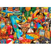 Puzzle MasterPieces Beach Time Market 1000 pièces