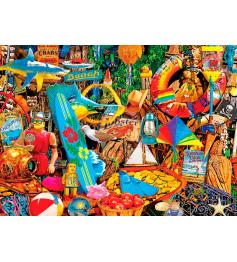 Puzzle MasterPieces Beach Time Market 1000 pièces