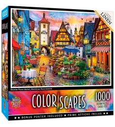 Puzzle MasterPieces Marché aux fleurs bavarois 1000 pièces