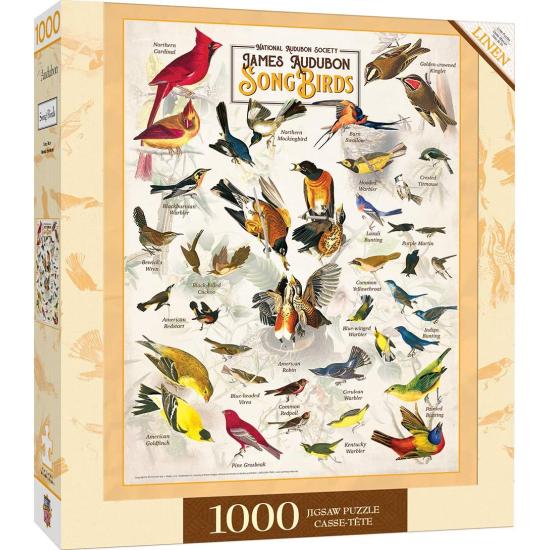 Puzzle MasterPieces Oiseaux chanteurs 1000 pièces