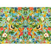 Puzzle MasterPieces Oiseaux, Oranges et Papillons 1000 pièces