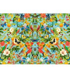 Puzzle MasterPieces Oiseaux, Oranges et Papillons 1000 pièces