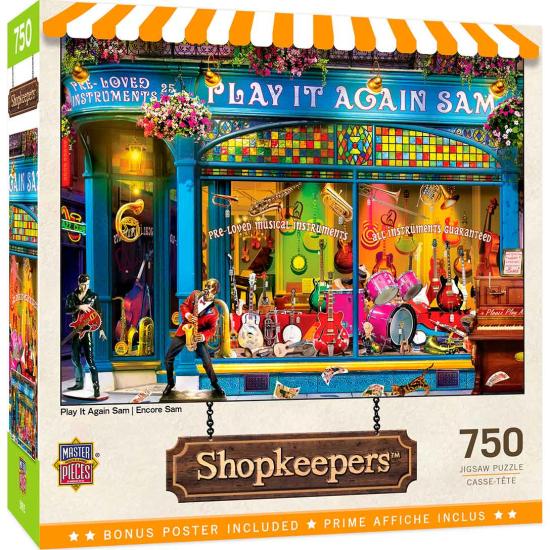 Puzzle MasterPieces Play It Again Sam 750 pièces Puzzle MasterPieces Play It Again Sam 750 pièces